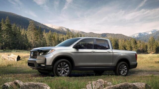 Hickman Honda Silver Truck