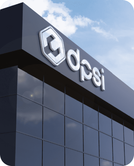DPSI logo on Building