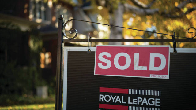 Royal LePage Sold Sign